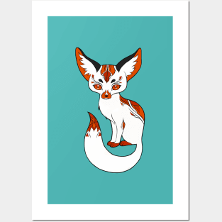 Fennec Fox Posters and Art